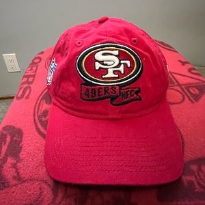 San Francisco 49ers Red NFC Hat Adjustable Size
